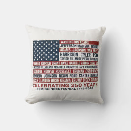 1776-2026 America 250-årsjubileum Presidentbil Kudde