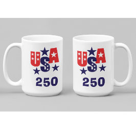 1776–2026 Amerikas årsdag Kaffemugg