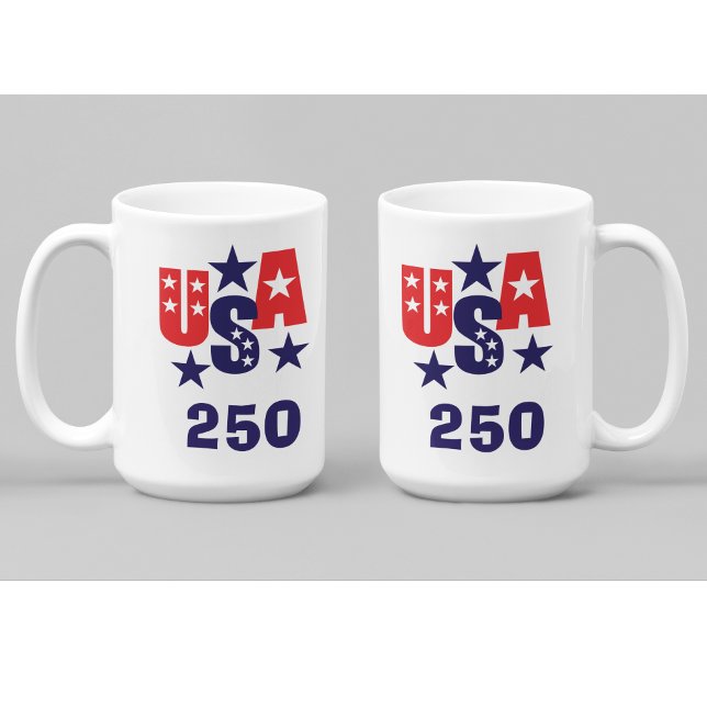 1776–2026 Amerikas årsdag Kaffemugg (Skapare uppladdad)