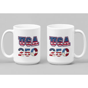 1776–2026 Amerikas årsdag Kaffemugg