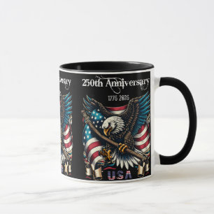 1776 2026 årsjubileum Amerika Mugg