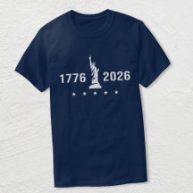 1776 2026 | Frihetsgudinnan Patriotisk USA 250-års