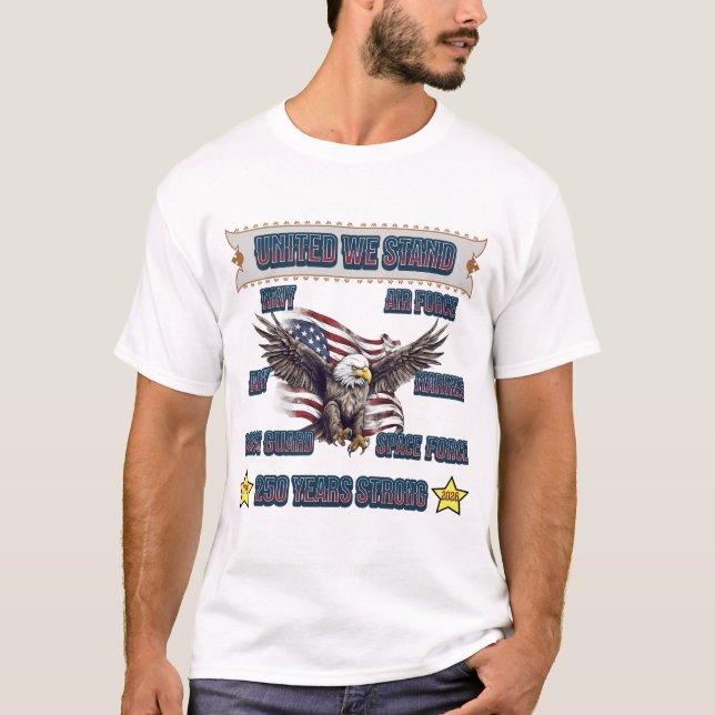 1776-2026 Kommemorativ Shirt T Shirt (Framsida)