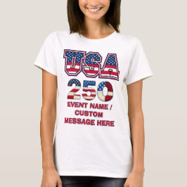 1776–2026 Semikvintcentenarisk Patriotisk T Shirt