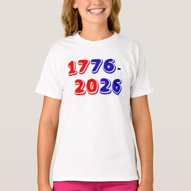 1776 2026 T SHIRT (Framsida)