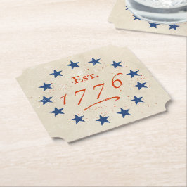 1776 American Stars Underlägg Papper