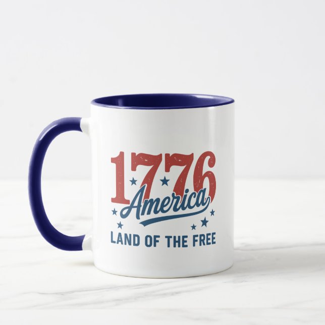 1776 America's 250th Anniversary Mugg (Vänster)