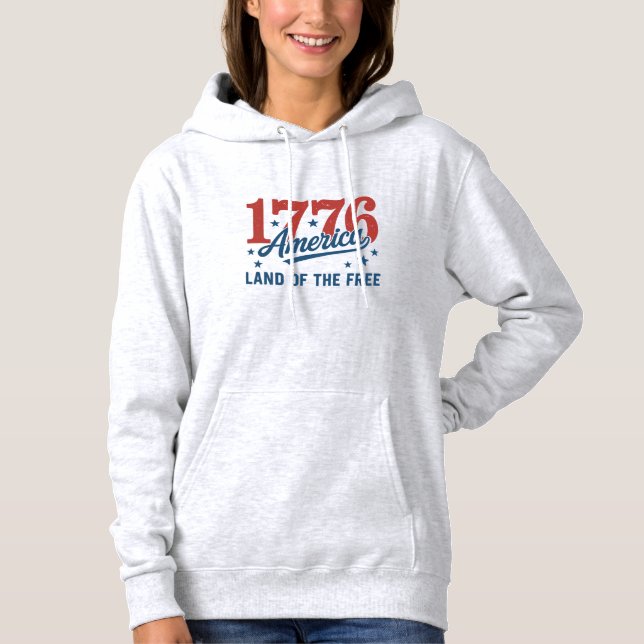 1776 America's 250th Anniversary T Shirt (Framsida)