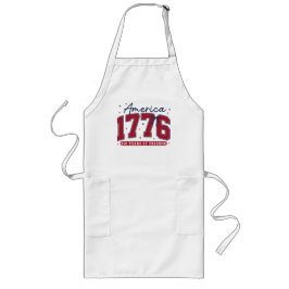 1776 Amerika 250 år för frihet Långt Förkläde