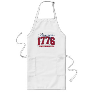 1776 Amerika 250 år för frihet Långt Förkläde