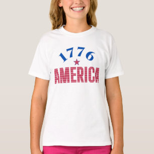 1776 AMERIKA frihetsår T Shirt