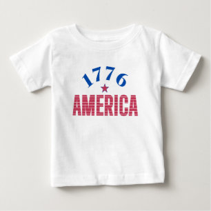 1776 AMERIKA frihetsår  T Shirt