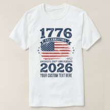 1776 Amerikansk Flagga 250-årsjubileum