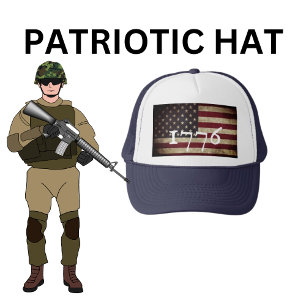 1776 Amerikansk Flagga Patriotisk Truckerhatt Keps