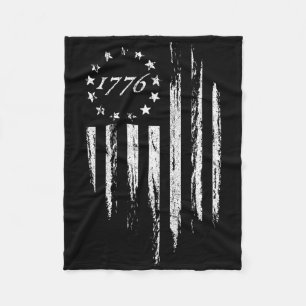 1776 Amerikanska Flagga Betsy Ross 13 Stars Usa 4: Fleecefilt