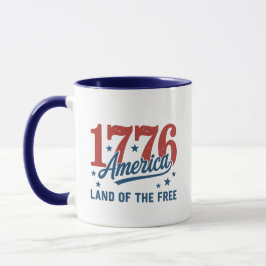 1776 Amerikas 250-årsjubileum Mugg