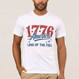 1776 Amerikas 250-årsjubileum T Shirt