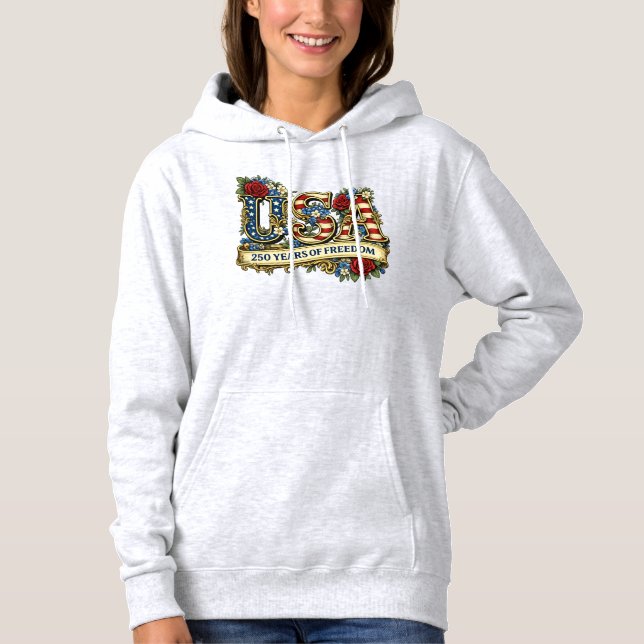 1776 Amerikas 250-årsjubileum T Shirt (Framsida)