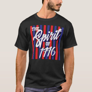 1776 års Ande 4:e juli T-Shirt