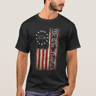 1776 Folkets patriotiska amerikanska konstitution T Shirt