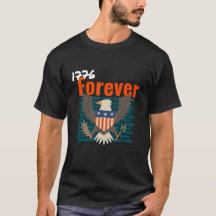 1776 för evigt 4:e juli T-shirt