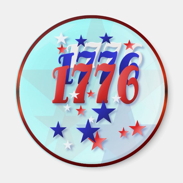 1776 Magnet (Framsidan)