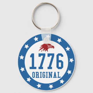 1776 Original 4 juli-märke Nyckelring
