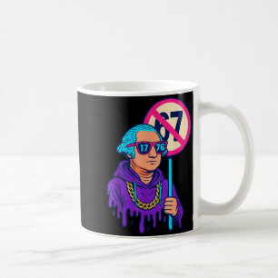 1776 Över 67 Roliga Meme George Washington Drip Kaffemugg