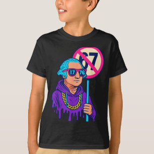 1776 Över 67 Roligt Meme George Washington Drip T Shirt