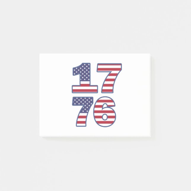 1776 Post-it Notes (Framsida)