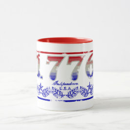 1776 Stjärnor Mugg