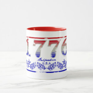 1776 Stjärnor Mugg