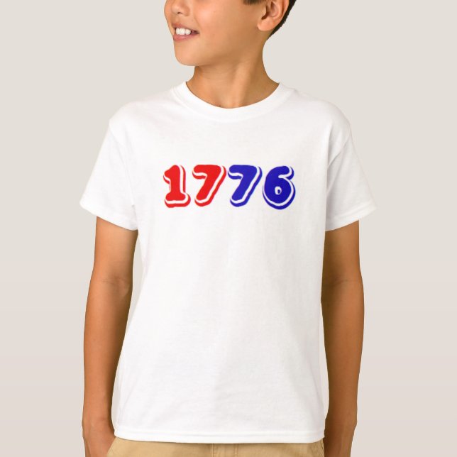 1776 T SHIRT (Framsida)
