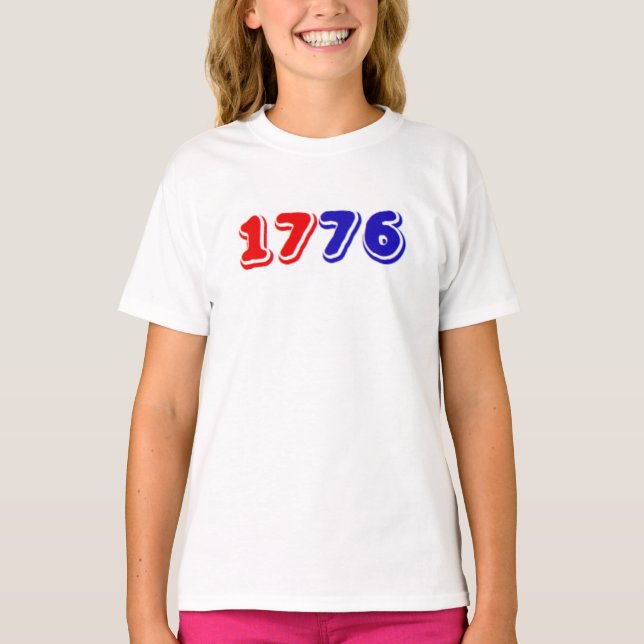 1776 T SHIRT (Framsida)