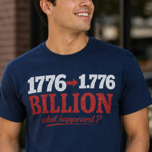 1776 till 1,776 Miljarder Kjol T Shirt
