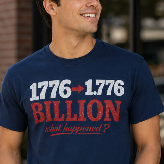 1776 till 1,776 Miljarder Kjol T Shirt