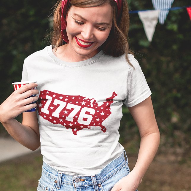 1776 United Stater 4:e juli Unisex T Shirt (Skapare uppladdad)