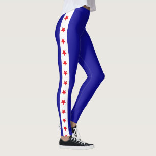1776 USA 250-årsjubileum Patriotisk amerikansk fla Leggings