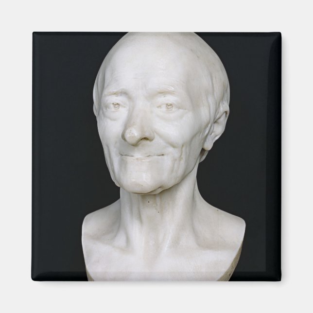 1778, Bust of Voltaire utan hans vinter Magnet (Framsidan)