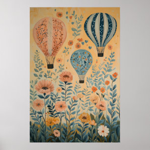 1790 Flytande Luftballonger Poster