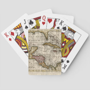 1790 Karta i Västern av Dilly och Robinson Spelkort