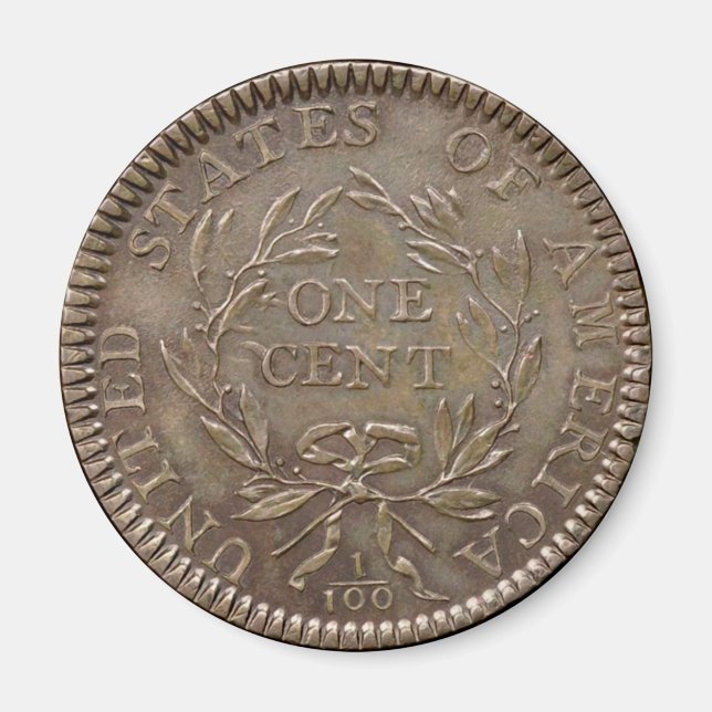 1793 Flödesvågrät stor lutning bakåt Magnet (Framsidan)