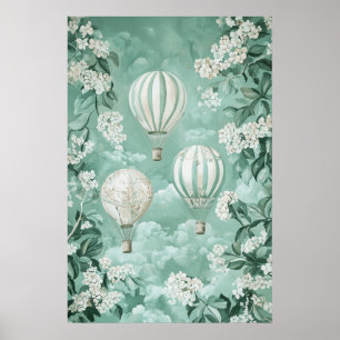 1793 Flytande Luftballonger Poster