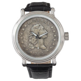 1794 Flowing Hair Silver Dollar - Se Armbandsur