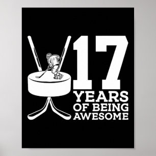 17 ÅR EFTER ATT HA VARIT FANTASTISK ICE HOCKEY 17  POSTER