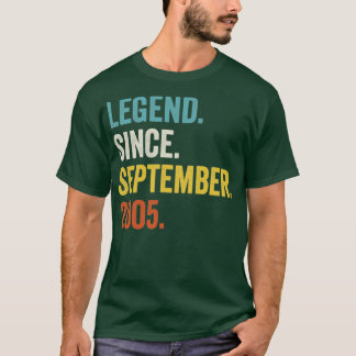 17 år gammal förklaring sedan september 2005 17:e  t shirt