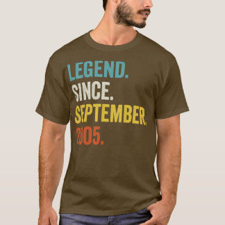 17 år gammal förklaring sedan september 2005 17:e  t shirt