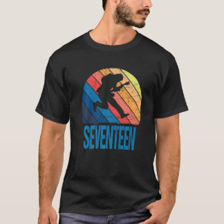 17-åriga 17:e födelsedagsspelaren Guitar T Shirt