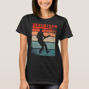 17-åriga 17:e födelsedagsspelaren Guitar T Shirt
