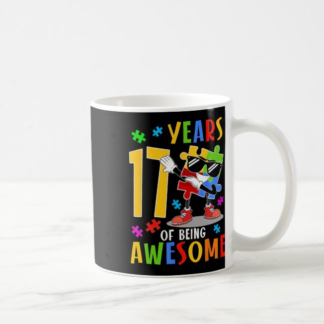 17 års ålder av att ha varit Fantastisk-barndoftan Kaffemugg (Höger)
